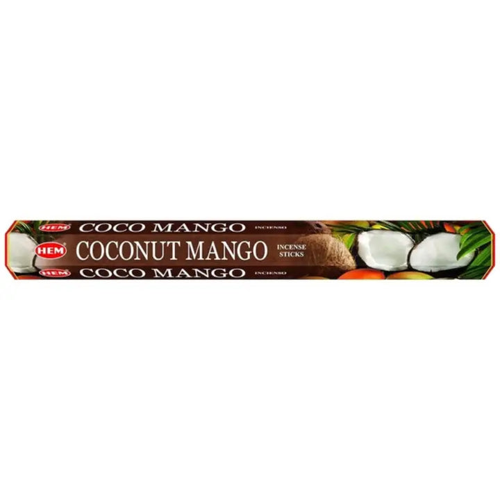 HEM Coconut Mango rökelsestavar | Agarbatti för hemfriskhet islamtrend