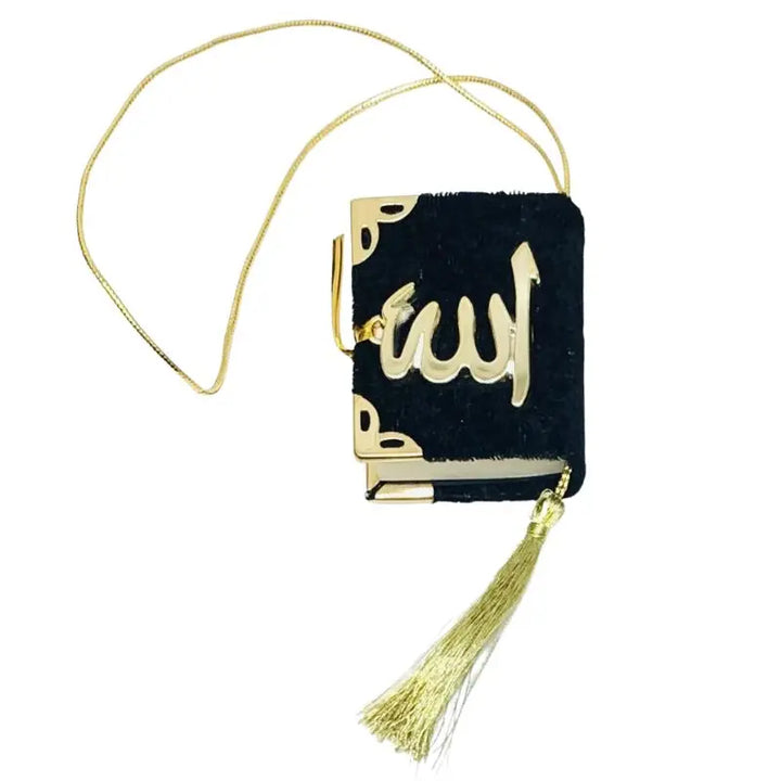 Koran Bok | Arbiska | 6 x 4,5 cm | Guld islamtrend