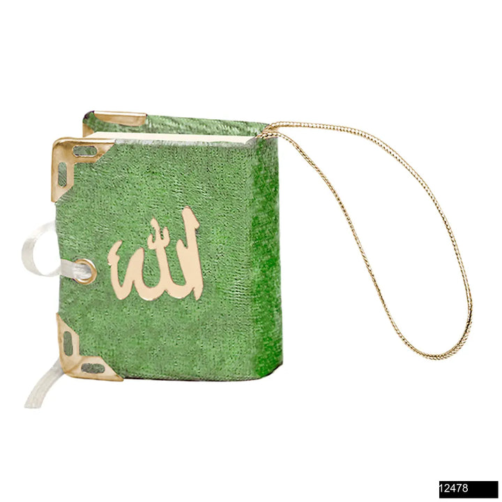Koran Bok | Arbiska | 6 x 4,5 cm | Guld islamtrend