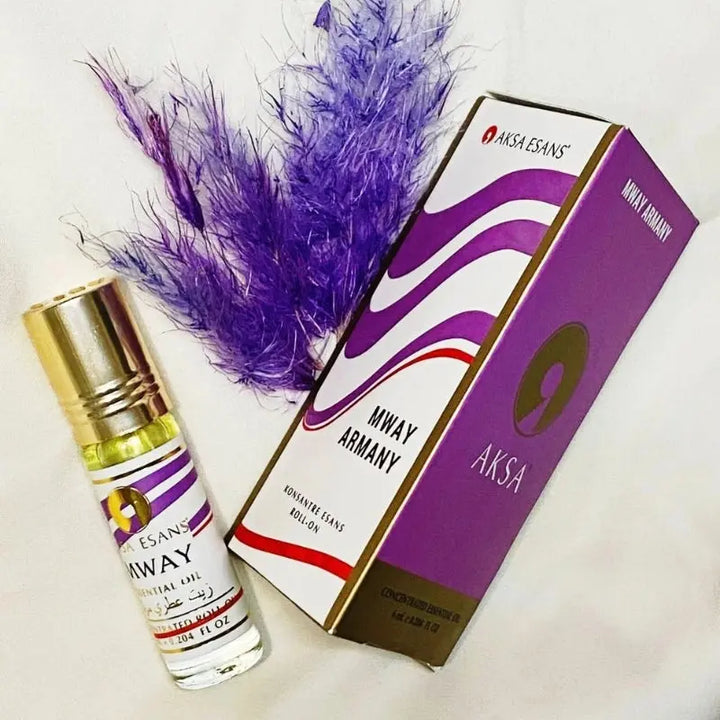 Oljeparfym för kvinnor MWAY ARMANY av AKSA ESANS, Aksa Esans May Way Armani, blomdoft/parfym för kvinnor, långvarig parfymolja 6 ml islamtrend