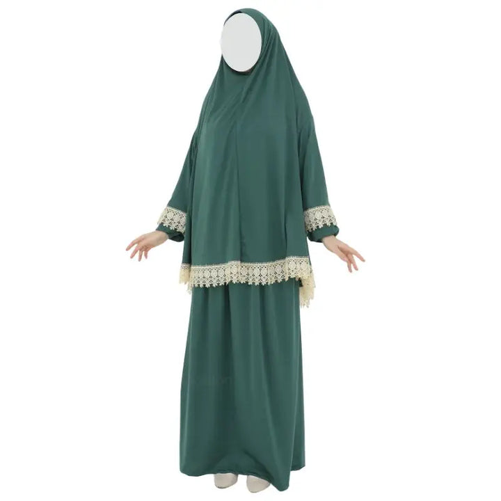 Oludeniz, TUR islamisk, kvinnor, klänningsbön islamtrend