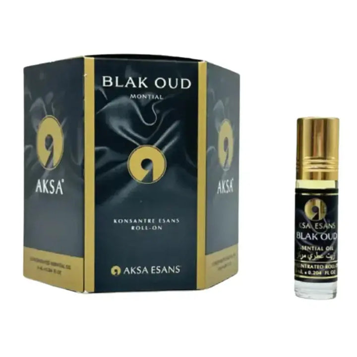 Parfymolja "Blak Oud Montial" Aksa Esans, 6 ml islamtrend