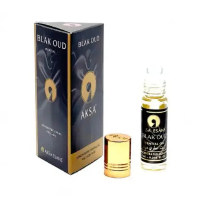 Parfymolja "Blak Oud Montial" Aksa Esans, 6 ml islamtrend