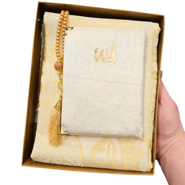 Quran Prayer Rug and Islamic Rosary Gift Set (kopia) (kopia) (kopia) islamtrend