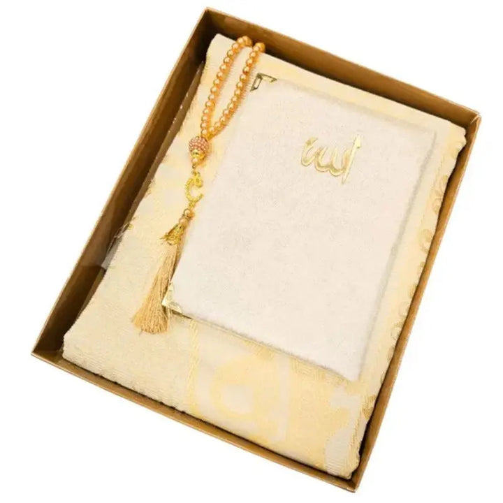 Quran Prayer Rug and Islamic Rosary Gift Set (kopia) (kopia) (kopia) islamtrend
