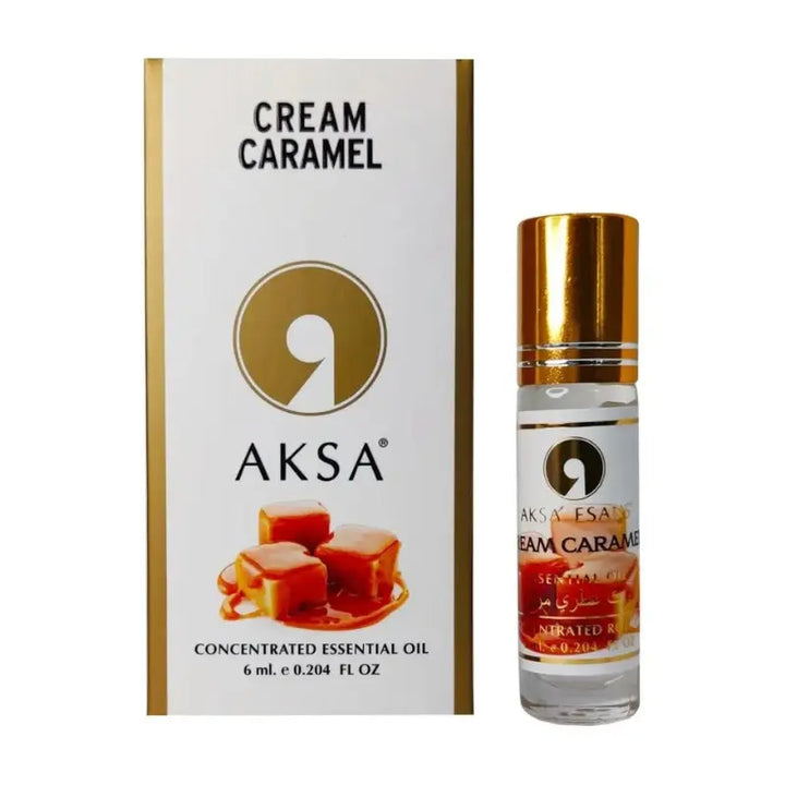 Turkisk oljeparfym för kvinnor Cream Caramel AKSA ESANS (Cream Caramel Aksa Essence) 6 ml islamtrend