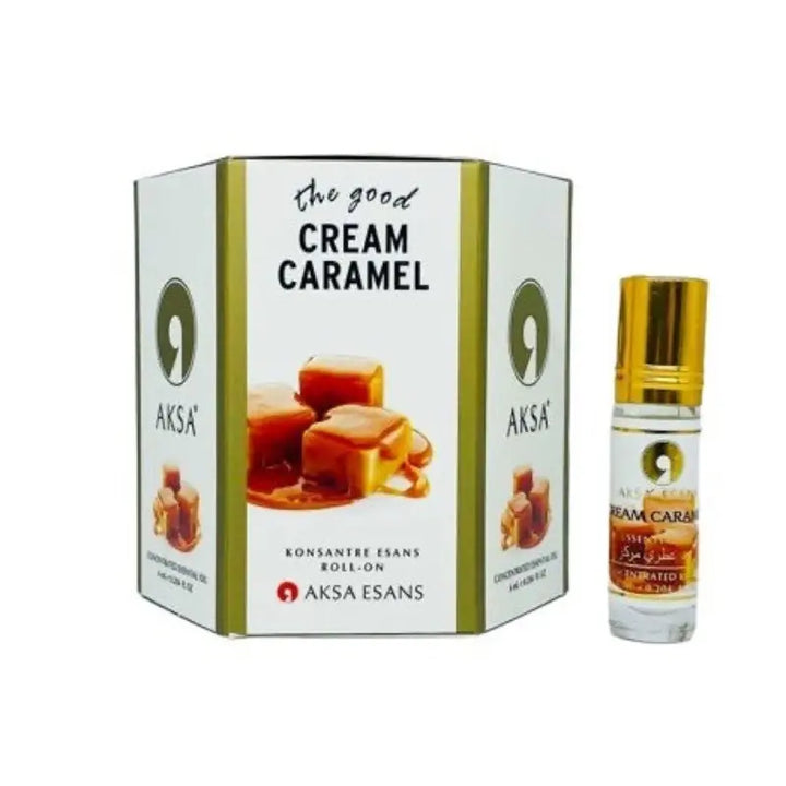 Turkisk oljeparfym för kvinnor Cream Caramel AKSA ESANS (Cream Caramel Aksa Essence) 6 ml islamtrend