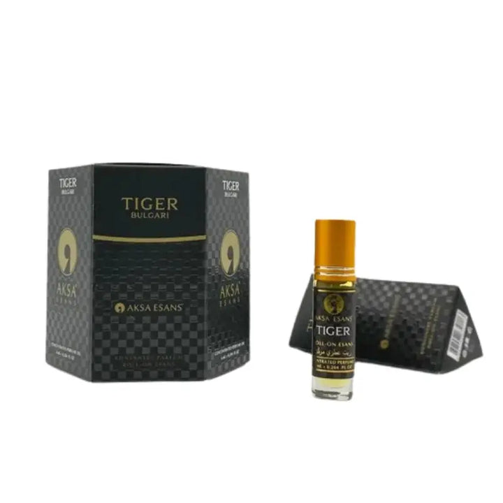 Turkiska oljeparfymer tiger bulgari aksa esans (tiger bulgari aksa esans) 6 ml islamtrend